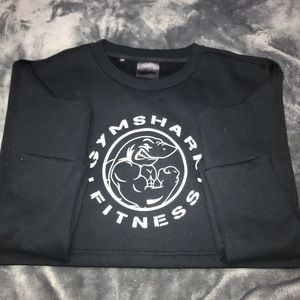 Gymshark legacy fitness sweater, black